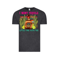 Vintage Black i want tequila little time with you Vintage Tee - LillyAllenDesigns
