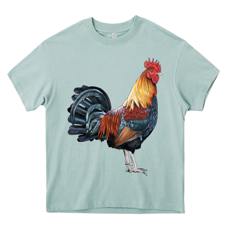 New Hampshire Red Rooster Heavy Core Tee by LillyAllenDesigns | Teevron