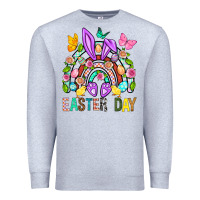 Heather Grey Easter Day Premium Sweatshirt - BundleAndBundleShop