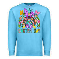 Ocean Blue Easter Day Premium Sweatshirt - BundleAndBundleShop