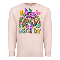 Pale Pink Easter Day Premium Sweatshirt - BundleAndBundleShop