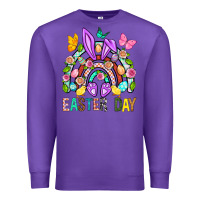 Purple Easter Day Premium Sweatshirt - BundleAndBundleShop