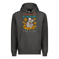 Charcoal Heather i love you till my lungs give out Premium Hoodie - OliviaCreatesArt