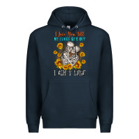 Navy i love you till my lungs give out Premium Hoodie - OliviaCreatesArt