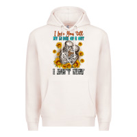 Pale Pink i love you till my lungs give out Premium Hoodie - OliviaCreatesArt