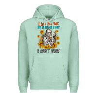 Seafoam i love you till my lungs give out Premium Hoodie - OliviaCreatesArt