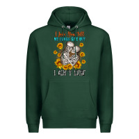 Sports Green i love you till my lungs give out Premium Hoodie - OliviaCreatesArt