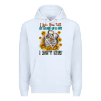 White i love you till my lungs give out Premium Hoodie - OliviaCreatesArt