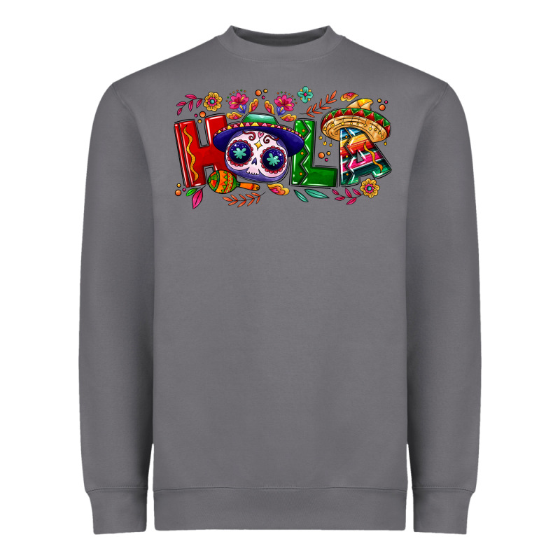Hola Cinco De Mayo Heavyweight Sweatshirt by NancyCooperArtShop | Teevron
