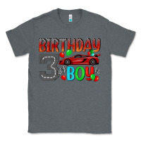Charcoal Heather birthday boy 3 Classic Tee - BundleAndBundleShop