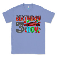 Colony Blue birthday boy 3 Classic Tee - BundleAndBundleShop