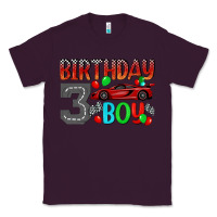 Plum birthday boy 3 Classic Tee - BundleAndBundleShop