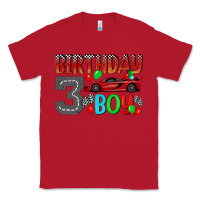Red birthday boy 3 Classic Tee - BundleAndBundleShop