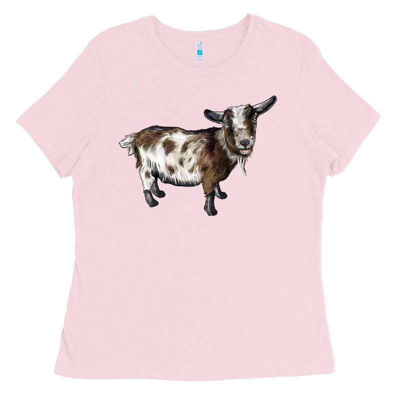 Nigerian Dwarf Goat Ladies Tee by LillyAllenDesigns | Teevron