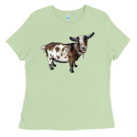 Matcha Nigerian Dwarf Goat Ladies Tee - LillyAllenDesigns