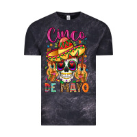 Cloud Black cinco de mayo Vintage Tee - LillyAllenDesigns