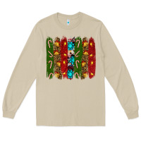 Christmas Brushstrokes Long Sleeve Tee | Teevron