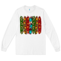 White christmas brushstrokes Long Sleeve Tee - RanaPortraitStore