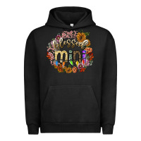 Pigment Black blessed mini Urban Hoodie - SublimationCraftShop
