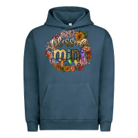 Pigment Midnight Navy blessed mini Urban Hoodie - SublimationCraftShop