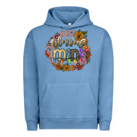 Pigment Pebble Blue blessed mini Urban Hoodie - SublimationCraftShop