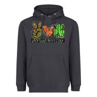 Smoke peace love shamrock Heavyweight Hoodie - FaDigitalArtStudio