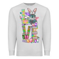 Dove Grey Love Easter Nurse Premium Sweatshirt - BundleAndBundleShop