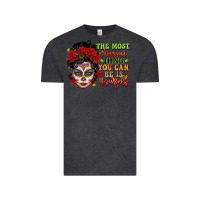 Vintage Black the most chingona thing you can be is yourself sug Vintage Tee - LillyAllenDesigns