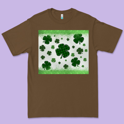 Shamrock Premium Tee Designed By Maliassmallbusiness