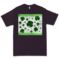 Plum shamrock Premium Tee - MaliasSmallBusiness