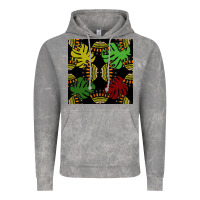Cloud Rock african and leaf seamless pattern Vintage Hoodie - BundleAndBundleShop