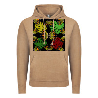 Vintage Coffee african and leaf seamless pattern Vintage Hoodie - BundleAndBundleShop