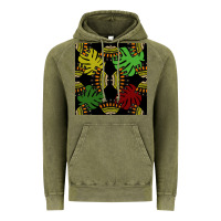 Vintage Olive african and leaf seamless pattern Vintage Hoodie - BundleAndBundleShop