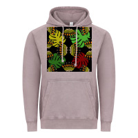 Vintage Zinc african and leaf seamless pattern Vintage Hoodie - BundleAndBundleShop