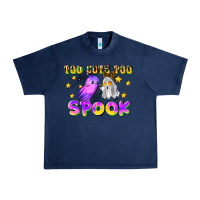 Navy too cute too spook Urban Heavy Tee - LillyAllenDesigns