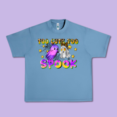 Too Cute Too Spook Urban Heavy Tee Designed By Lillyallendesigns