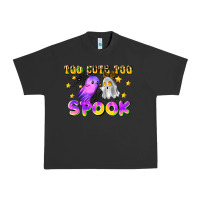 Pigment Black too cute too spook Urban Heavy Tee - LillyAllenDesigns