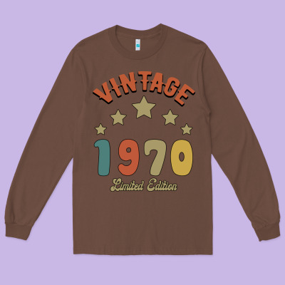 Vintage 1970 Limited Edition Long Sleeve Tee Designed By Bettercallsaul