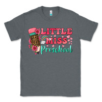 Charcoal Heather little miss preschool Classic Tee - BundleAndBundleShop