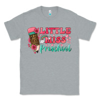 Heather Grey little miss preschool Classic Tee - BundleAndBundleShop