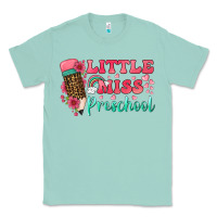 Seafoam little miss preschool Classic Tee - BundleAndBundleShop