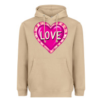 Mushroom valentine's day hearts Heavyweight Hoodie - FaDigitalArtStudio