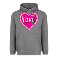 Valentine's Day Hearts Heavyweight Hoodie | Teevron