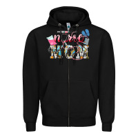 Black Nurse mom Mother's Day Zipper Hoodie - HowdyJamesFarm
