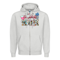 Dove Grey Nurse mom Mother's Day Zipper Hoodie - HowdyJamesFarm