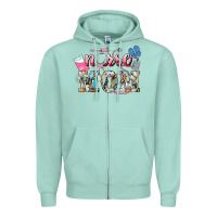 Seafoam Nurse mom Mother's Day Zipper Hoodie - HowdyJamesFarm