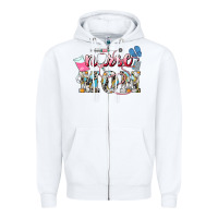 White Nurse mom Mother's Day Zipper Hoodie - HowdyJamesFarm