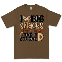 Cacao i love big sacks tight ends and a strong d Premium Tee - MaliasSmallBusiness