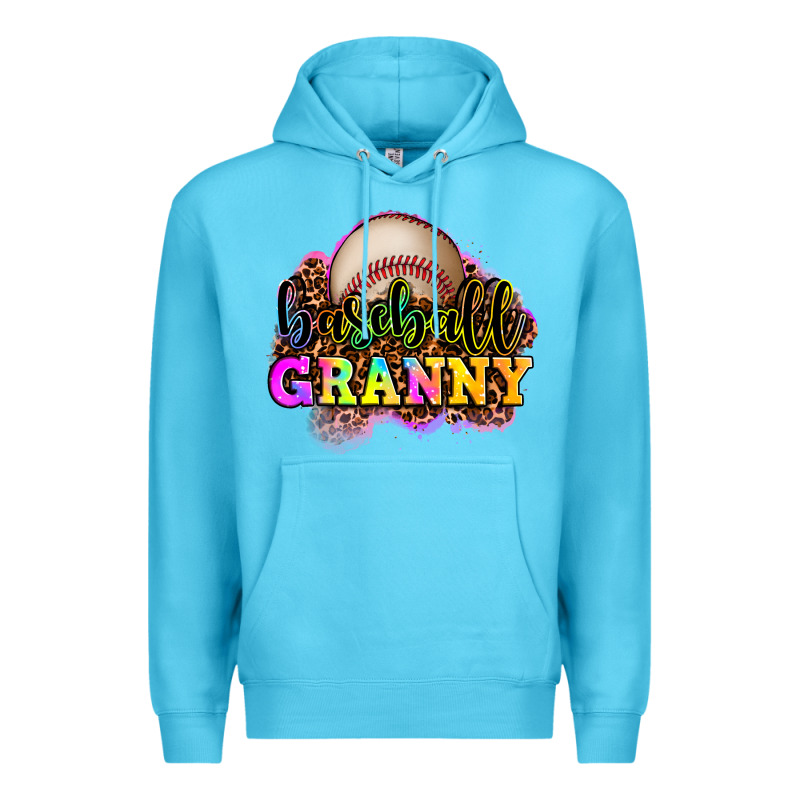 Baseball Granny Premium Hoodie by OliviaCreatesArt | Teevron