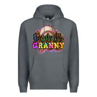 Rock baseball granny Premium Hoodie - OliviaCreatesArt